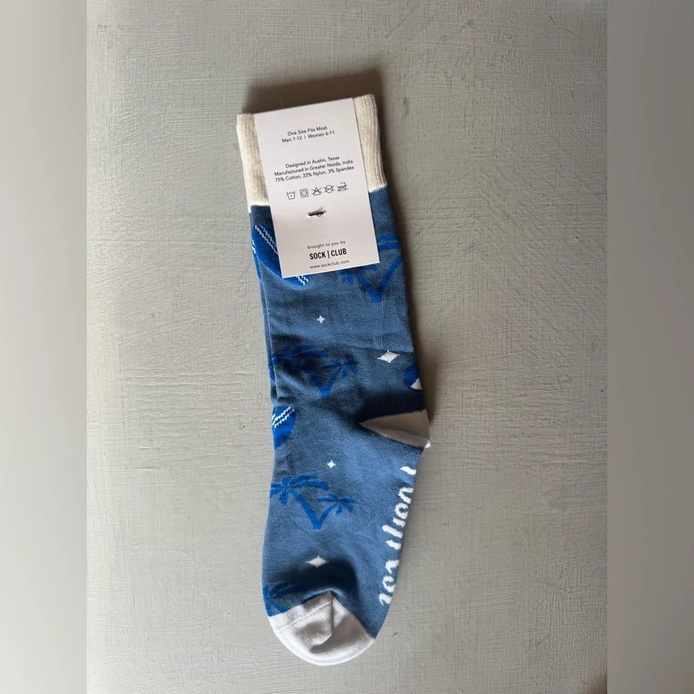 NWT Poshfest San Diego Personalized Socks